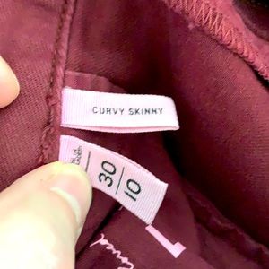 Loft Curvy Skinny Size 10 Jeans